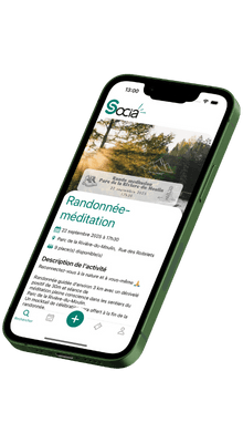 SOCIA mobile app preview