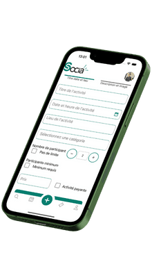 SOCIA mobile app preview
