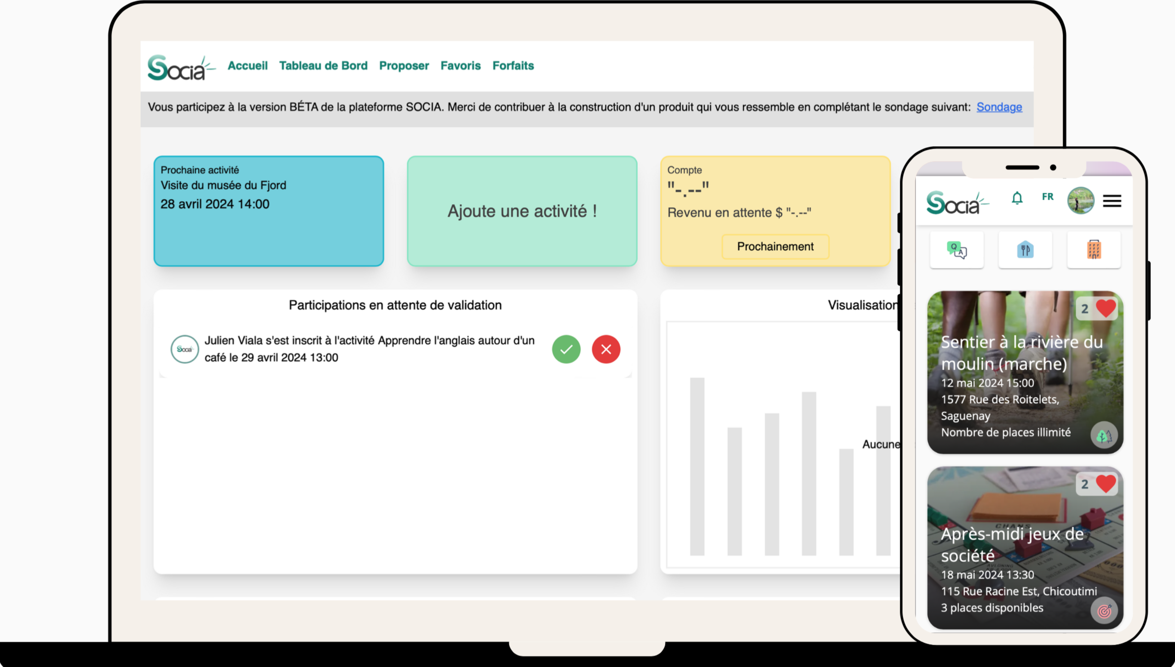 Représentation de SOCIA