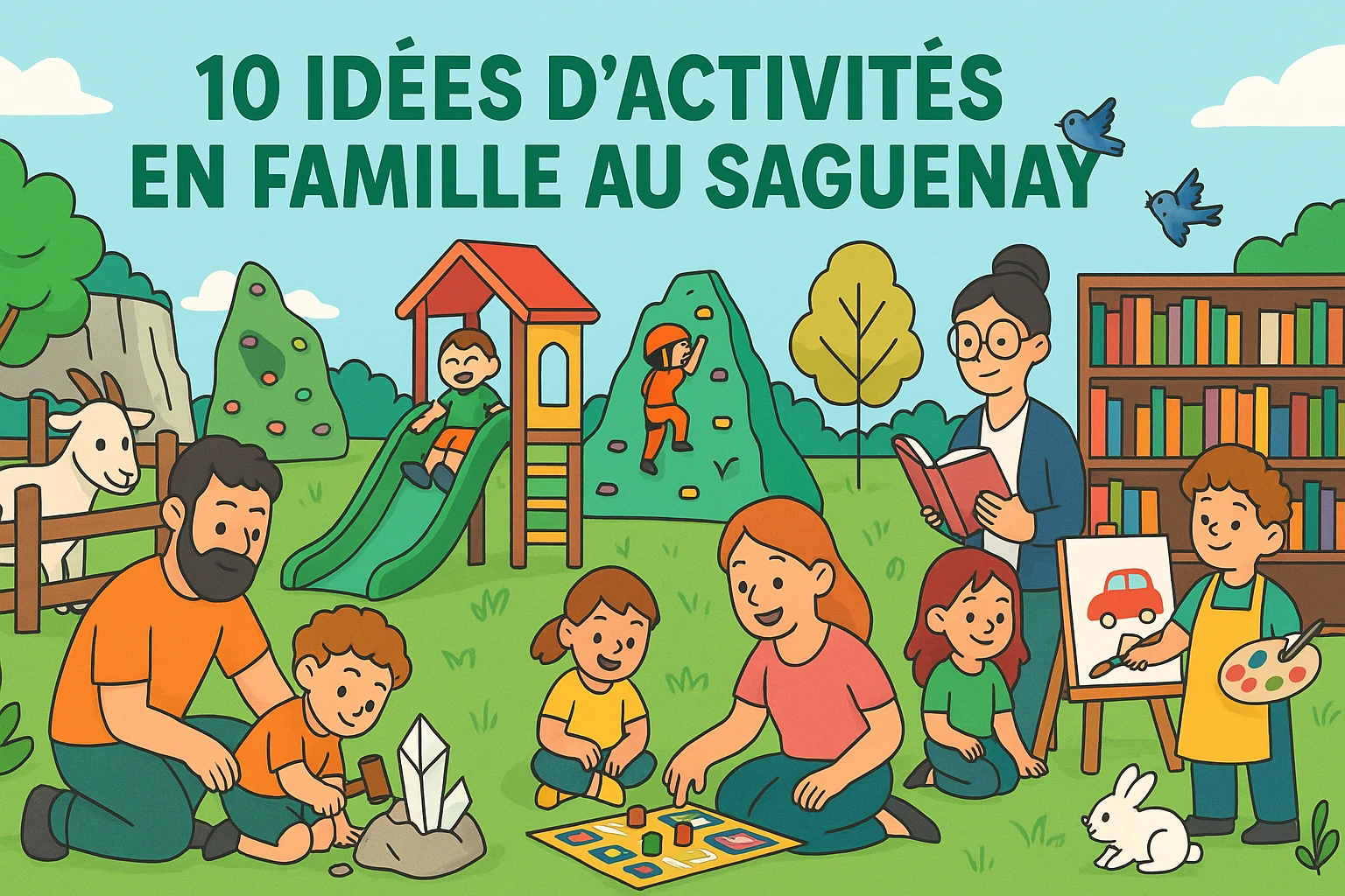 10 idées d’activités familiales à faire au Saguenay